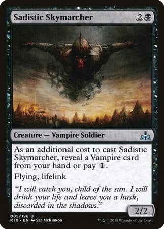 Sadistic Skymarcher [Rivals of Ixalan] | GnG Games