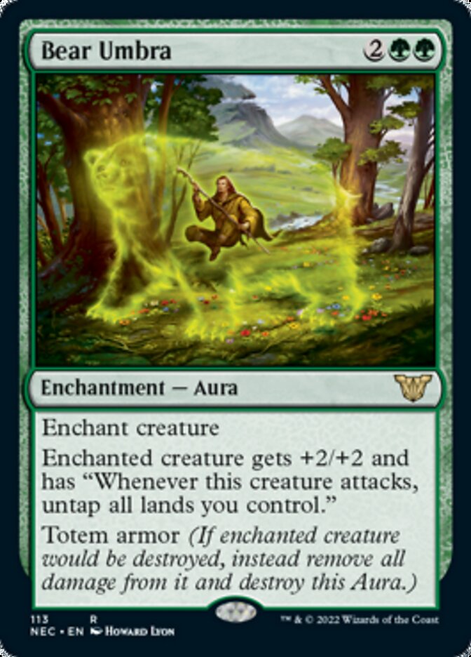 Bear Umbra [Kamigawa: Neon Dynasty Commander] | GnG Games