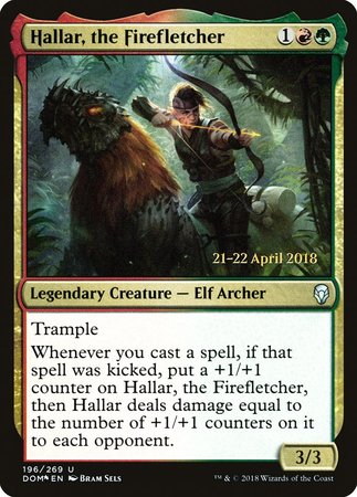 Hallar, the Firefletcher [Dominaria Promos] | GnG Games