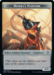 Mishra's Warform // Inkling Double-Sided Token [The Brothers' War Commander Tokens] | GnG Games