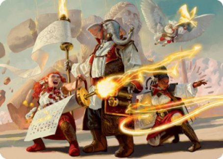 Lorehold Command Art Card [Strixhaven: School of Mages Art Series] | GnG Games