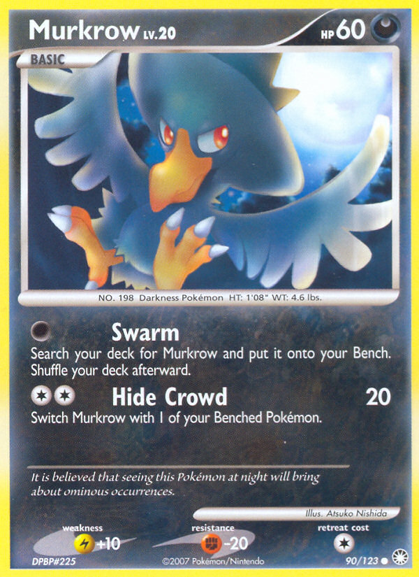 Murkrow (90/123) [Diamond & Pearl: Mysterious Treasures] | GnG Games