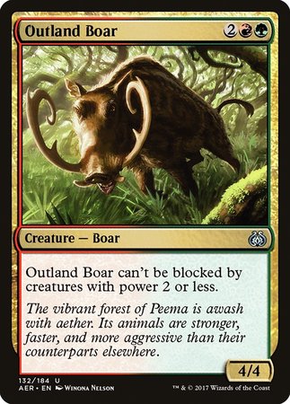 Outland Boar [Aether Revolt] | GnG Games