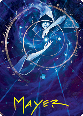 Time Warp Art Card (Gold-Stamped Signature) [Strixhaven: School of Mages Art Series] | GnG Games