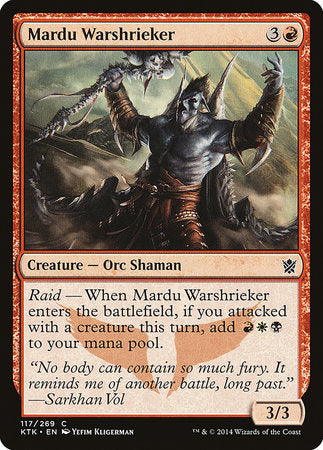 Mardu Warshrieker [Khans of Tarkir] | GnG Games