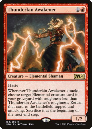 Thunderkin Awakener [Core Set 2020 Promos] | GnG Games