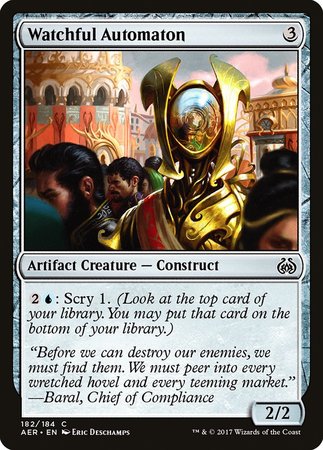 Watchful Automaton [Aether Revolt] | GnG Games