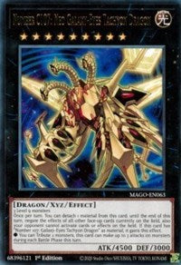 Number C107: Neo Galaxy-Eyes Tachyon Dragon [MAGO-EN063] Rare | GnG Games