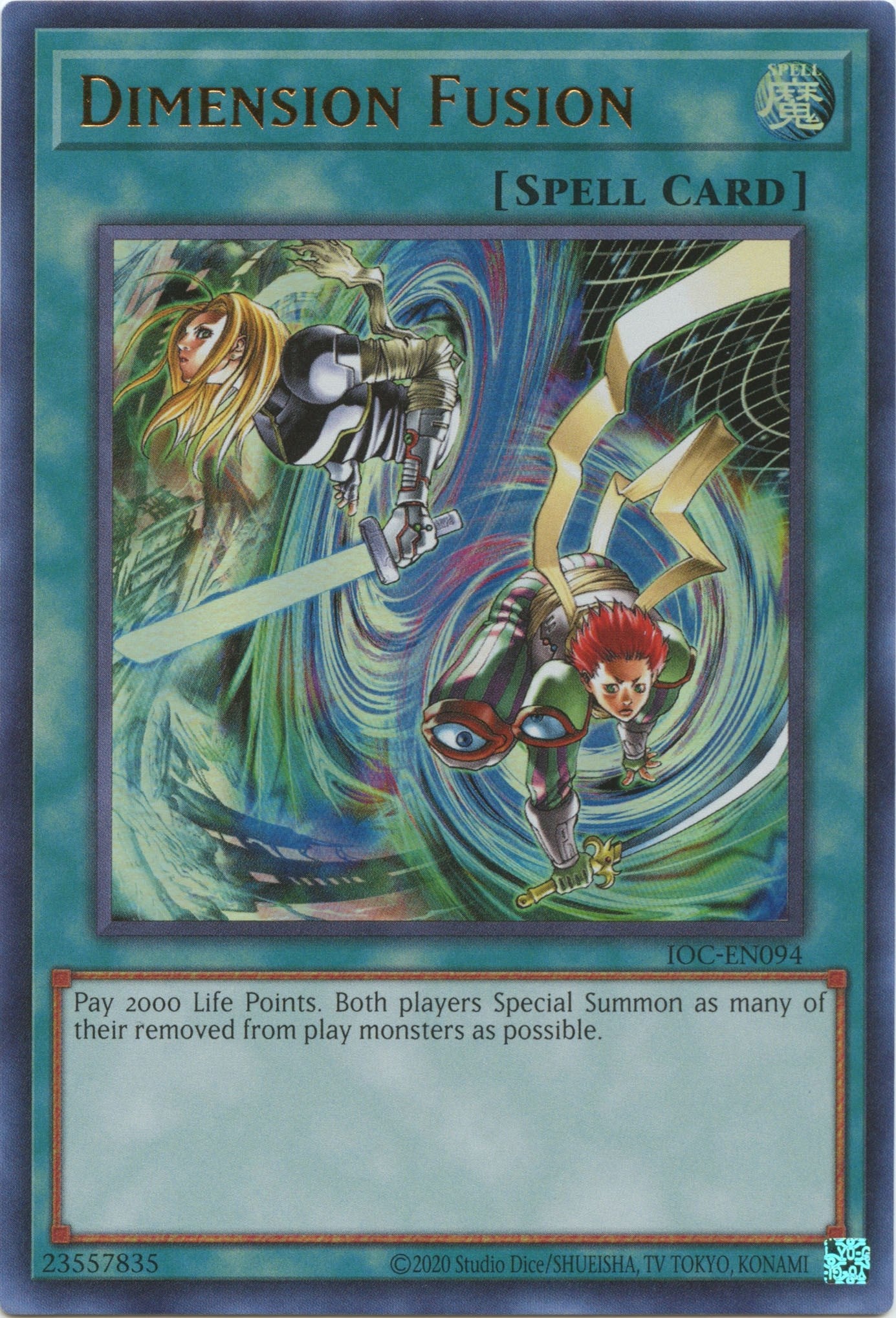 Dimension Fusion (25th Anniversary) [IOC-EN094] Ultra Rare | GnG Games