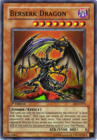 Berserk Dragon [DCR-019] Super Rare | GnG Games