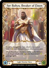 Ser Boltyn, Breaker of Dawn // Boltyn [U-MON029 // U-MON030] Unlimited Normal | GnG Games