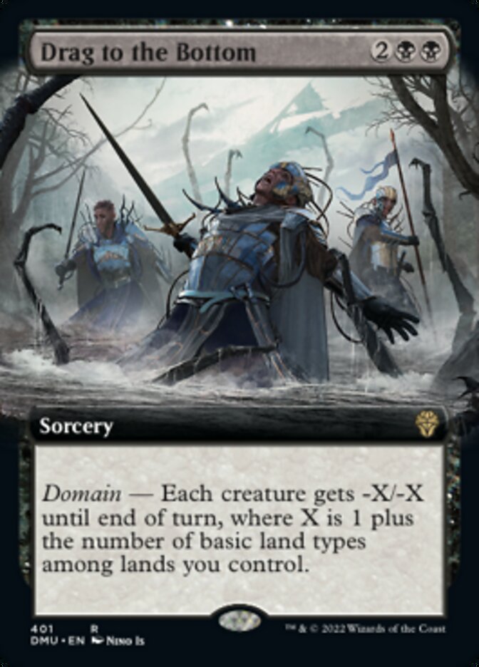 Drag to the Bottom (Extended Art) [Dominaria United] | GnG Games