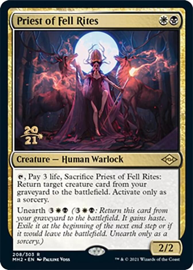 Priest of Fell Rites [Modern Horizons 2 Prerelease Promos] | GnG Games