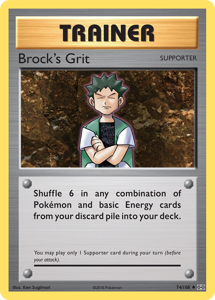 Brock's Grit (74/108) [XY: Evolutions] | GnG Games