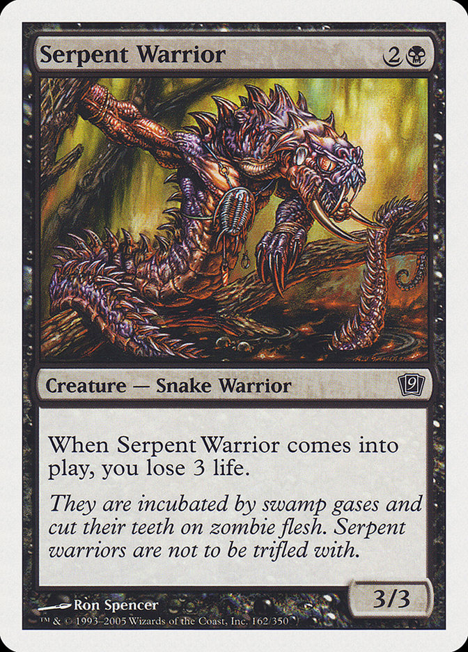 Serpent Warrior [Ninth Edition] | GnG Games