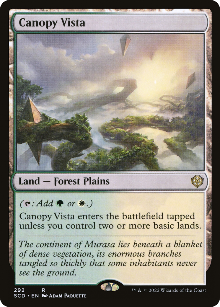 Canopy Vista [Starter Commander Decks] | GnG Games