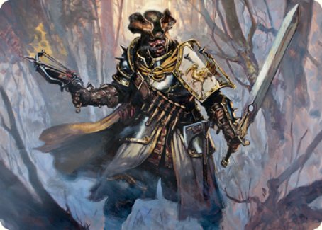 Brutal Cathar Art Card [Innistrad: Midnight Hunt Art Series] | GnG Games