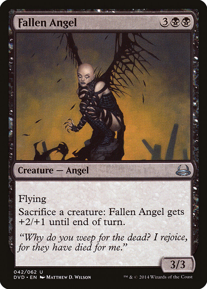 Fallen Angel (Divine vs. Demonic) [Duel Decks Anthology] | GnG Games