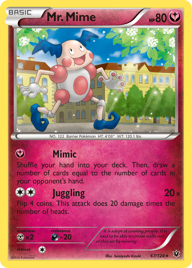 Mr. Mime (67/124) [XY: Fates Collide] | GnG Games