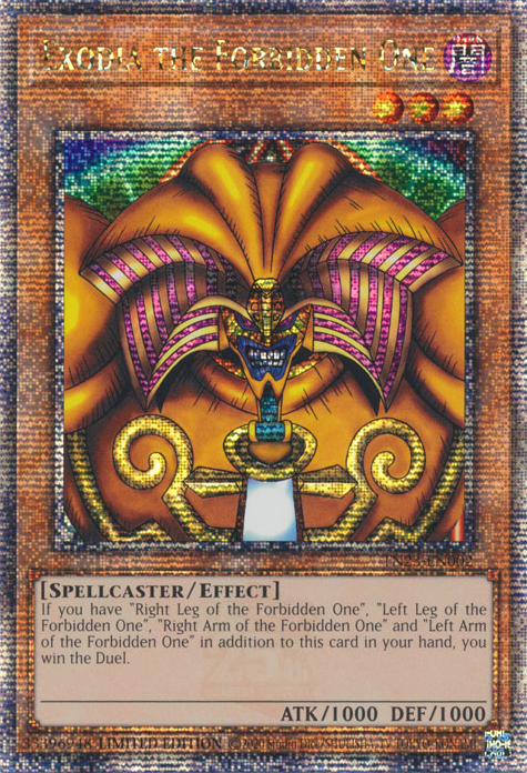 Exodia the Forbidden One [TN23-EN002] Quarter Century Secret Rare | GnG Games