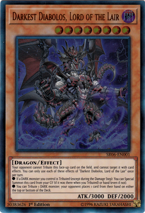 Darkest Diabolos, Lord of the Lair [SR06-EN001] Ultra Rare | GnG Games