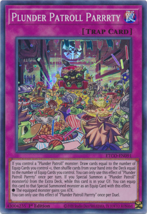 Plunder Patroll Parrrty [ETCO-EN091] Super Rare | GnG Games