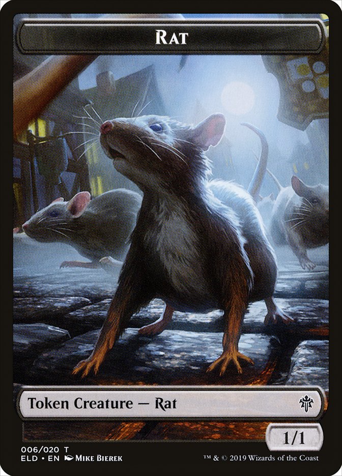 Rat [Throne of Eldraine Tokens] | GnG Games