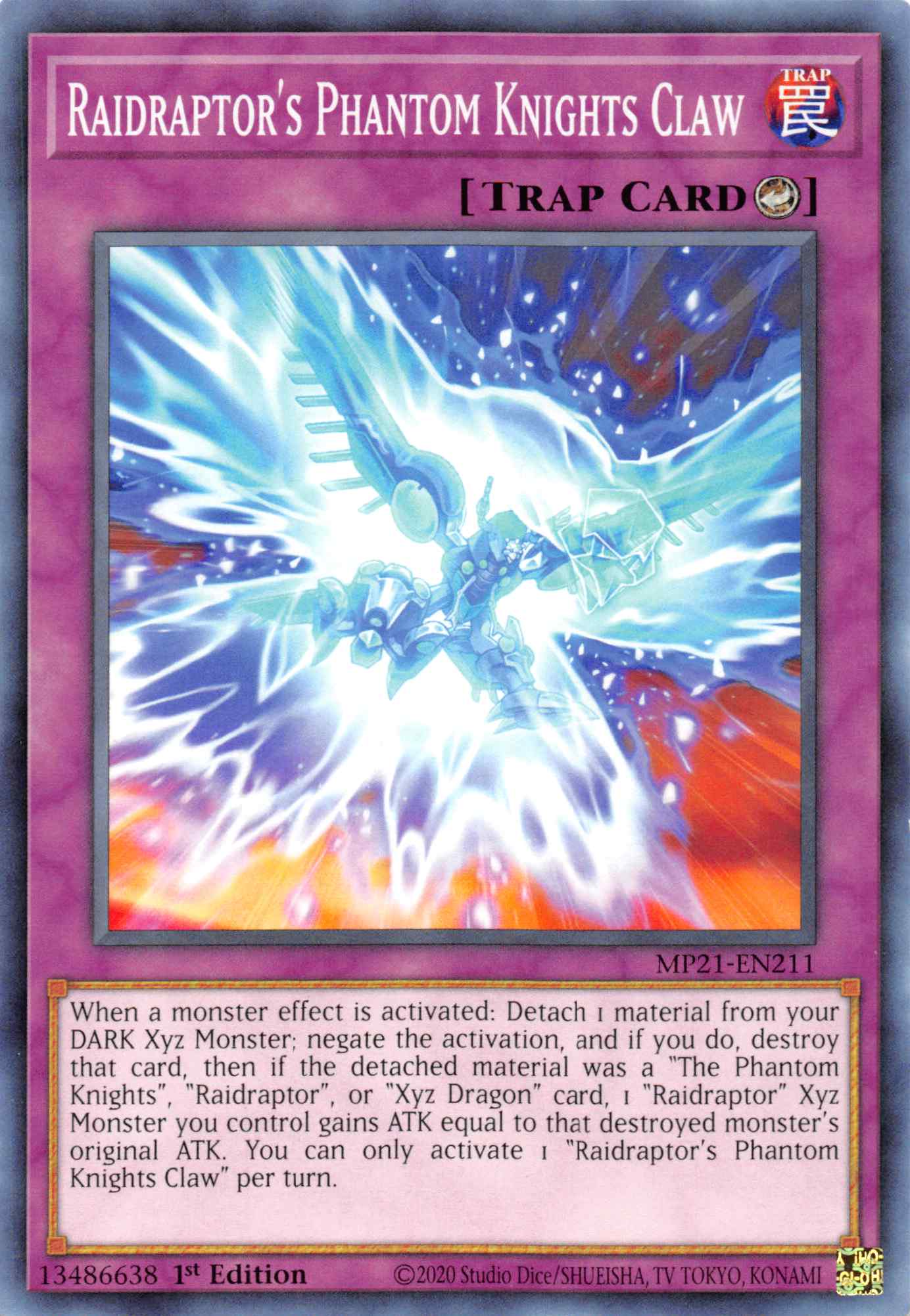 Raidraptor's Phantom Knights Claw [MP21-EN211] Common | GnG Games