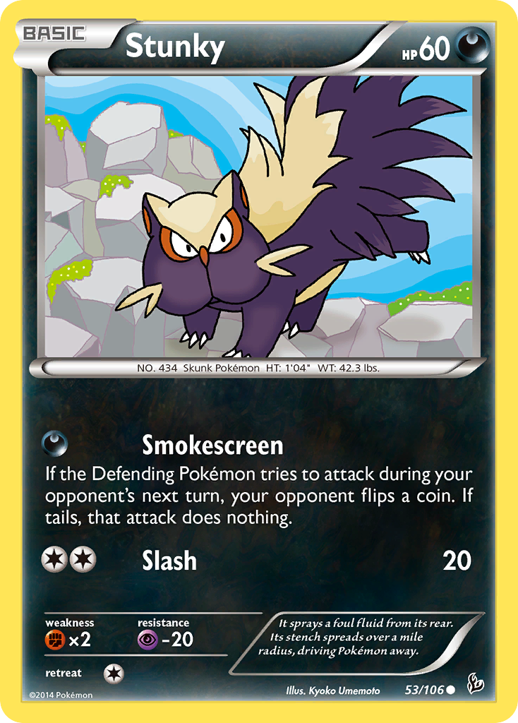 Stunky (53/106) [XY: Flashfire] | GnG Games