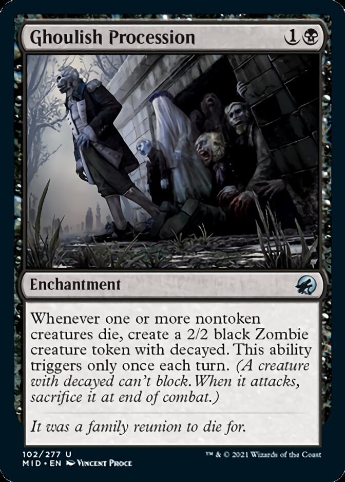 Ghoulish Procession [Innistrad: Midnight Hunt] | GnG Games