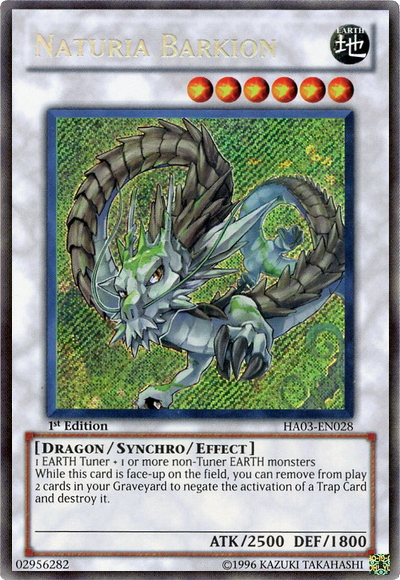 Naturia Barkion [HA03-EN028] Secret Rare | GnG Games