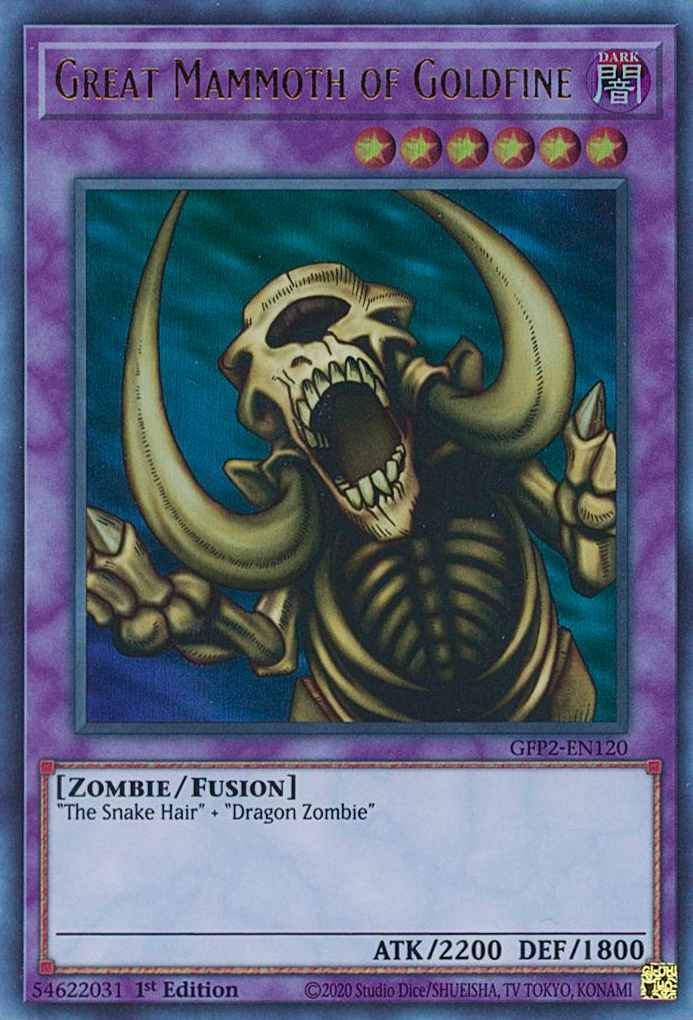 Great Mammoth of Goldfine [GFP2-EN120] Ultra Rare | GnG Games