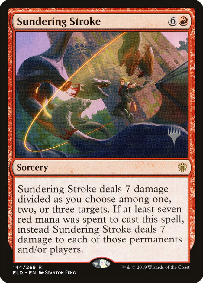 Sundering Stroke (Promo Pack) [Throne of Eldraine Promos] | GnG Games