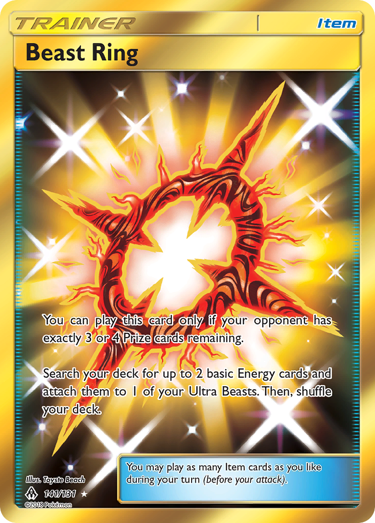 Beast Ring (141/131) [Sun & Moon: Forbidden Light] | GnG Games