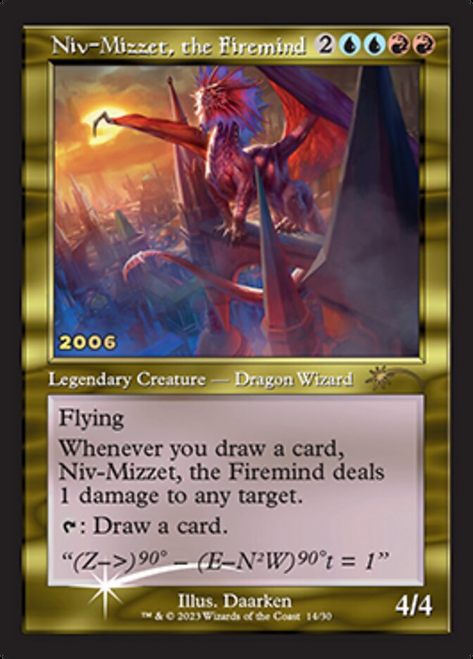 Niv-Mizzet, the Firemind [30th Anniversary Promos] | GnG Games