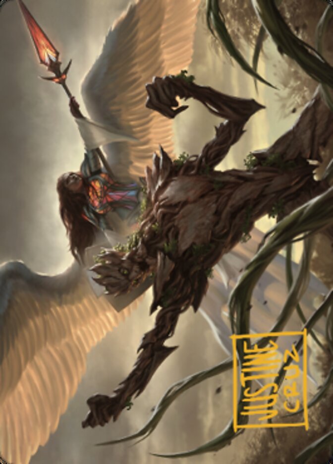 Strength of the Coalition Art Card (Gold-Stamped Signature) [Dominaria United Art Series] | GnG Games