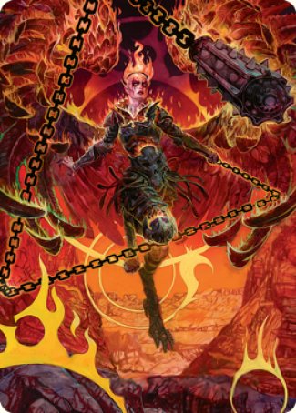 Zariel, Archduke of Avernus Art Card [Dungeons & Dragons: Adventures in the Forgotten Realms Art Series] | GnG Games