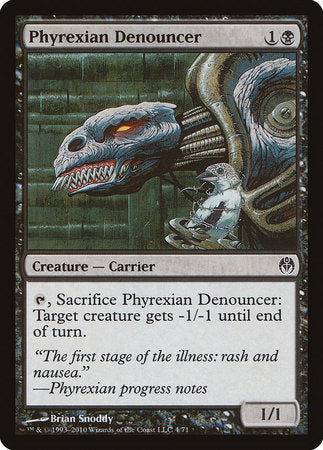 Phyrexian Denouncer [Duel Decks: Phyrexia vs. the Coalition] | GnG Games