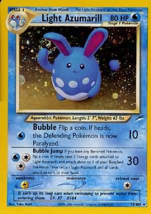 Light Azumarill (13/105) [Neo Destiny Unlimited] | GnG Games