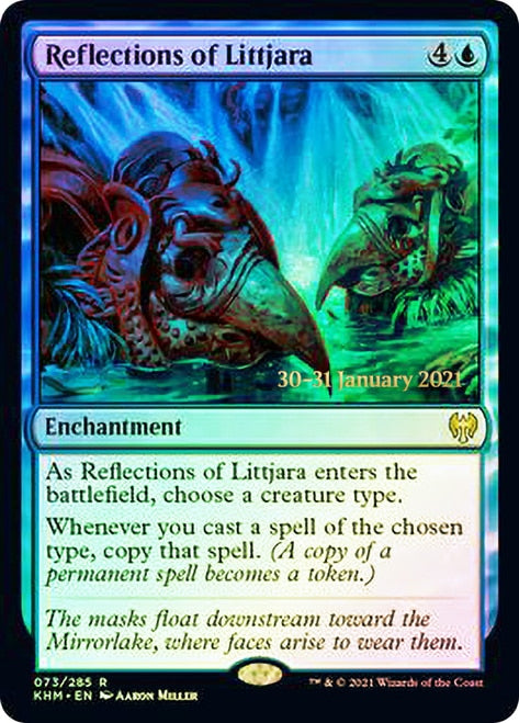 Reflections of Littjara  [Kaldheim Prerelease Promos] | GnG Games