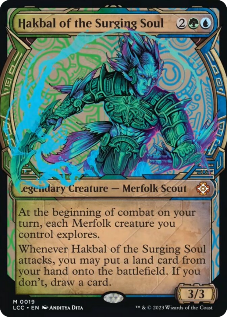 Hakbal of the Surging Soul (Showcase) [The Lost Caverns of Ixalan Commander] | GnG Games