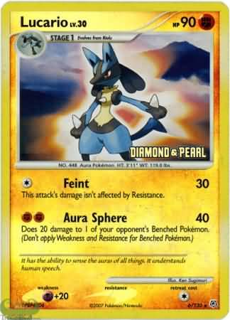 Lucario (6/130) [Burger King Promos: 2008 Collection] | GnG Games