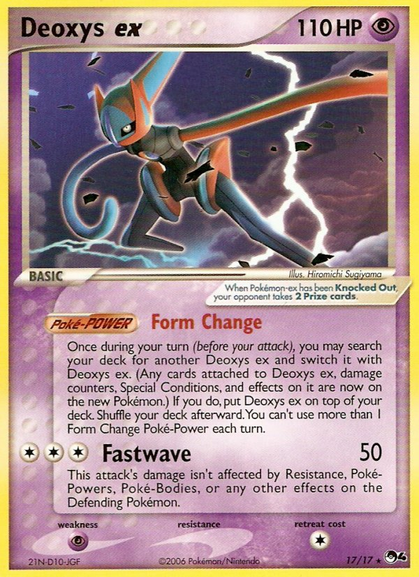 Deoxys ex (17/17) [POP Series 4] | GnG Games