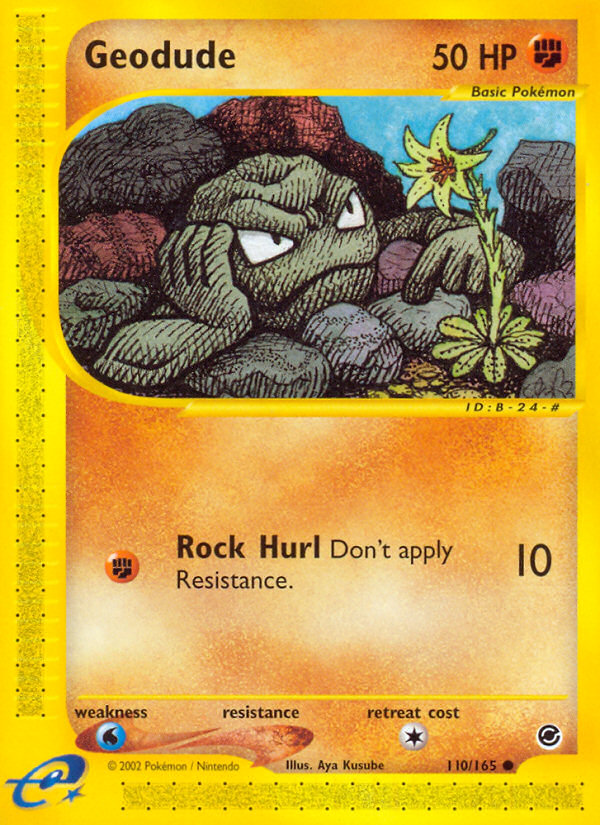 Geodude (110/165) [Expedition: Base Set] | GnG Games