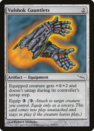 Vulshok Gauntlets [Mirrodin] | GnG Games