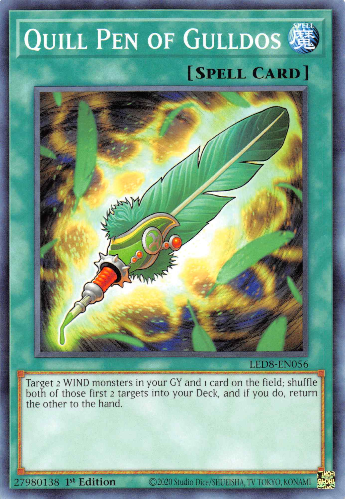 Quill Pen of Gulldos [LED8-EN056] Common | GnG Games