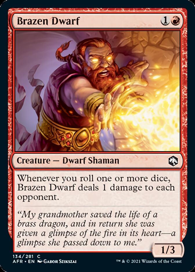 Brazen Dwarf [Dungeons & Dragons: Adventures in the Forgotten Realms] | GnG Games