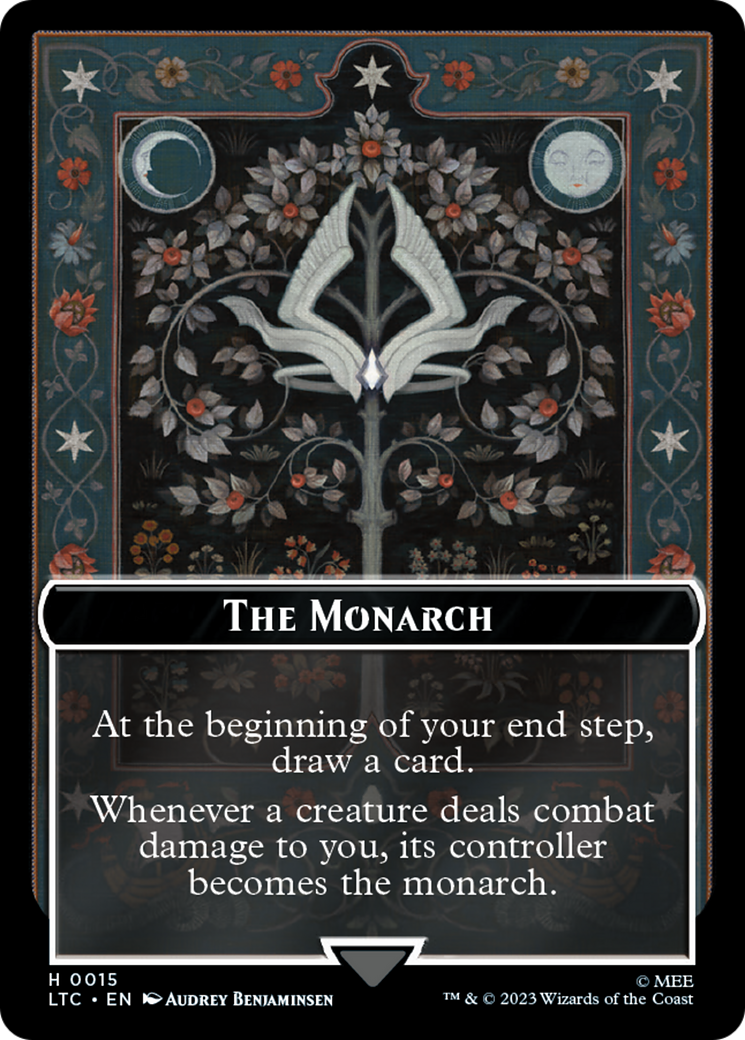 The Monarch // Treasure Double-Sided Token [The Lord of the Rings: Tales of Middle-Earth Commander Tokens] | GnG Games