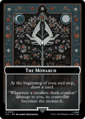 The Monarch // Treasure Double-Sided Token [The Lord of the Rings: Tales of Middle-Earth Commander Tokens] | GnG Games