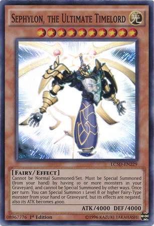 Sephylon, the Ultimate Timelord [LC5D-EN229] Super Rare | GnG Games